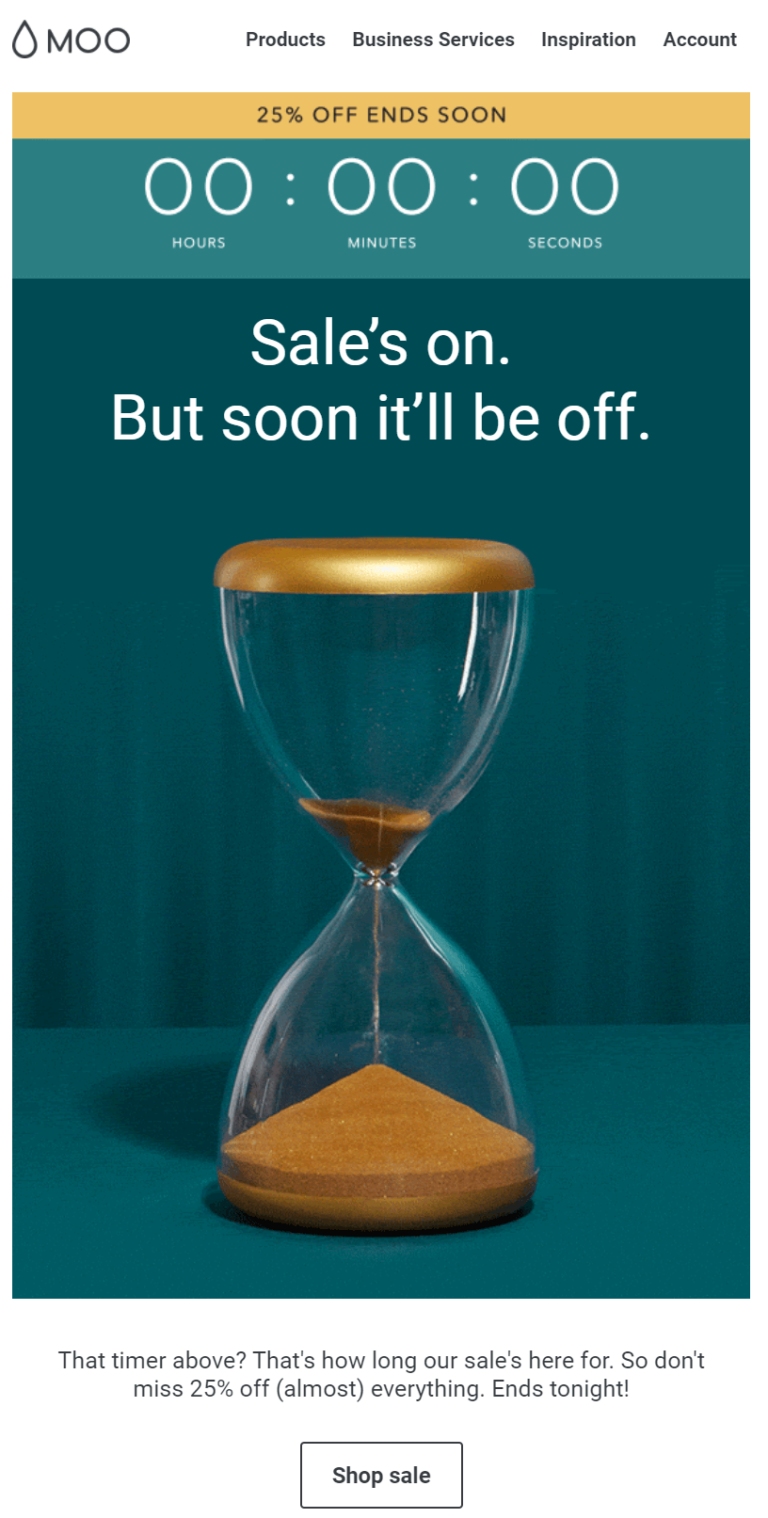 How to Use a Countdown Timer in Email With Examples