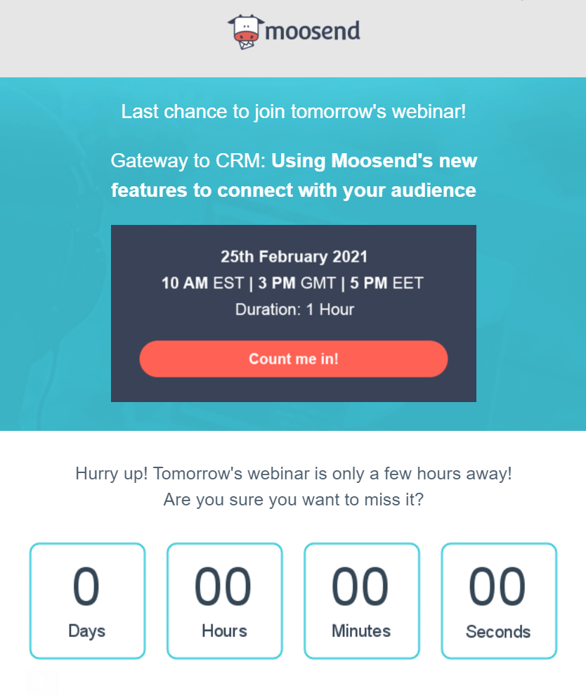 7 Examples of Email Countdown Timers That Create Urgency