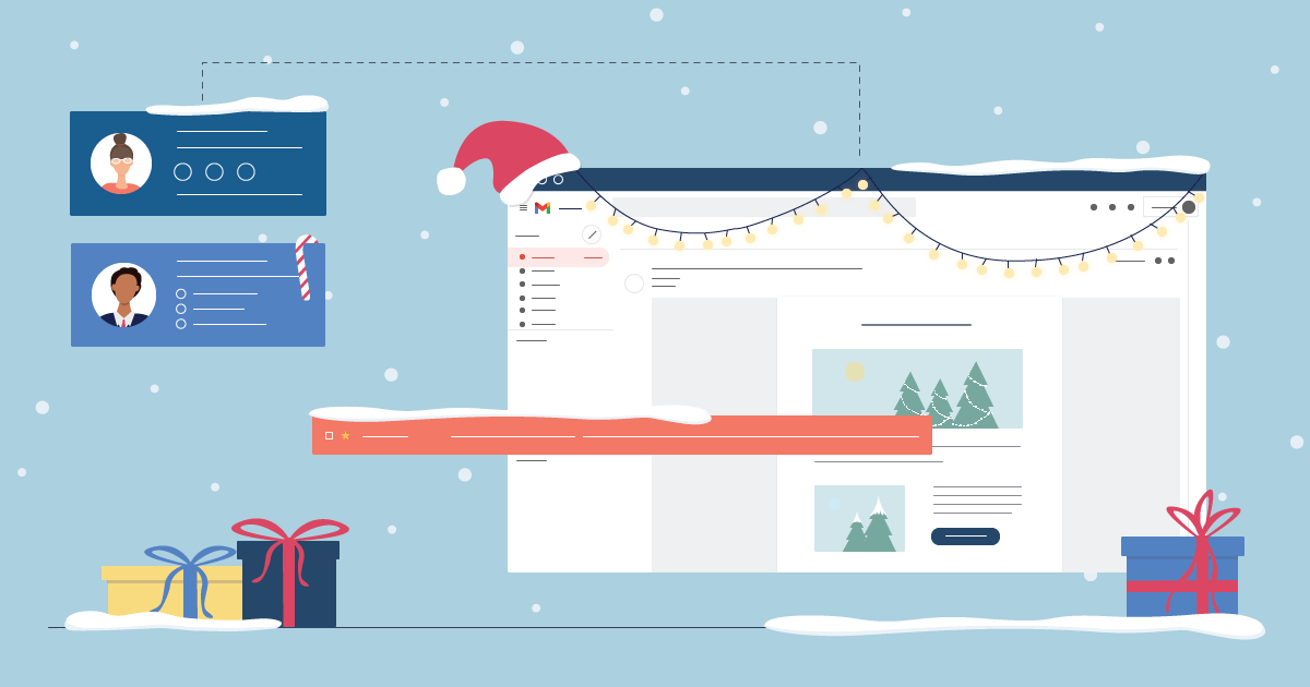 Christmas subject lines