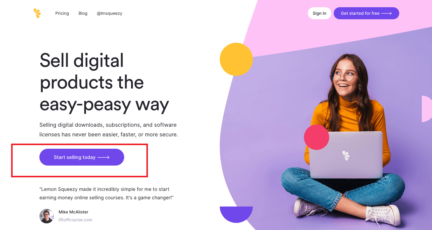 Landing Page