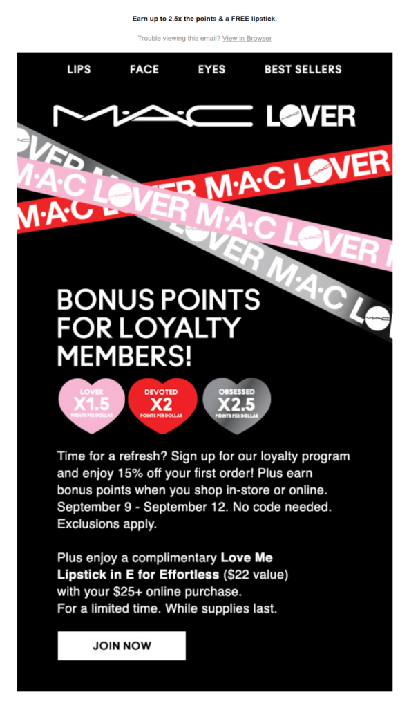 customer loyalty program ecommerce marketing tactic 