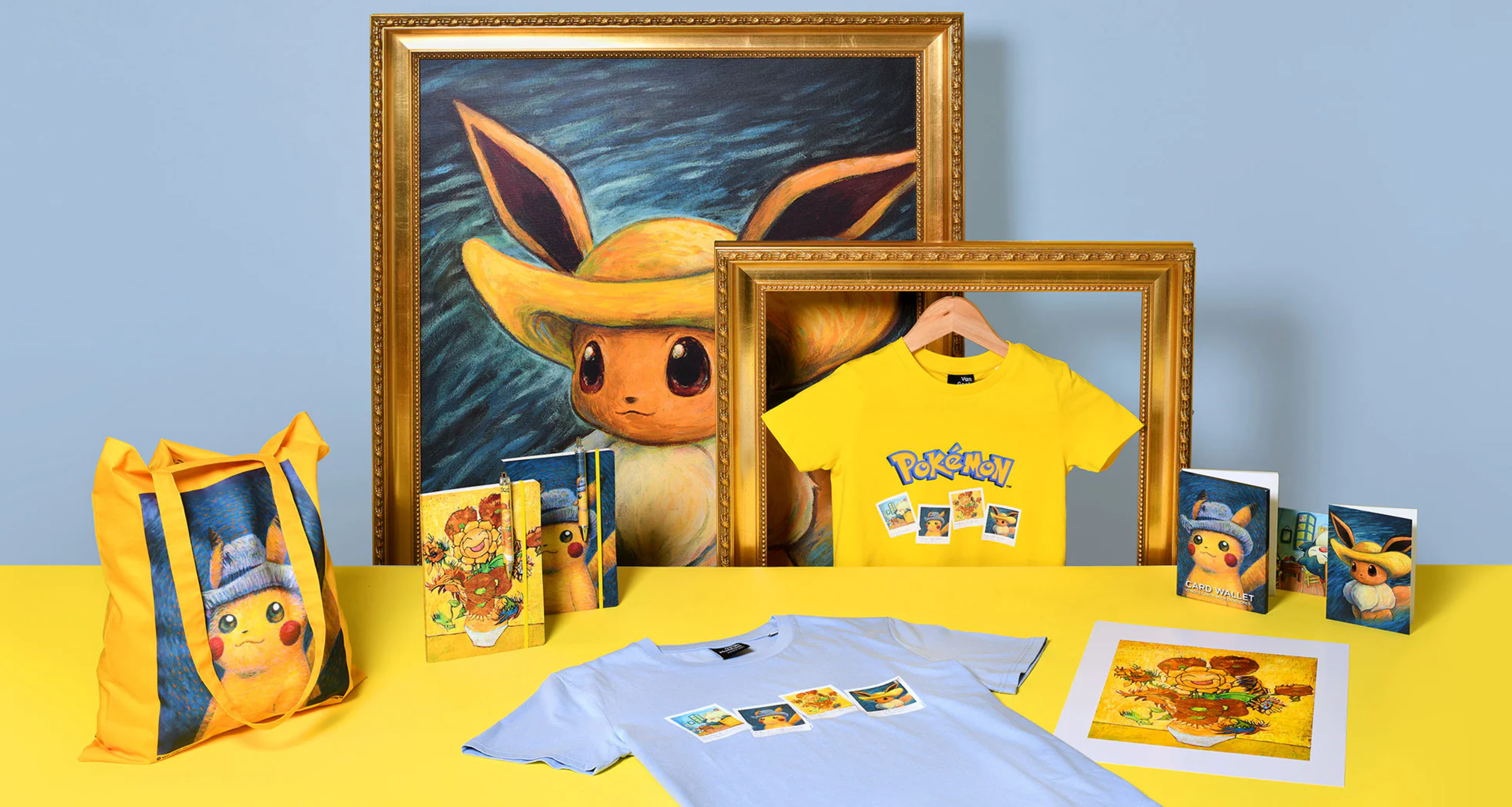 pokemon x van Gogh museum collab