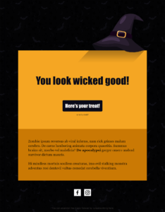 Halloween Horror VR Games Sale Email Template