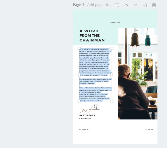 how to create an ebook and import text in canva