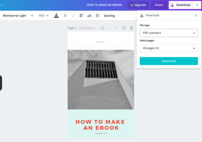 The Simple Way to Make eBooks