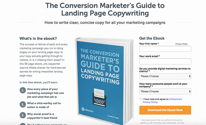 landing page copywriting course