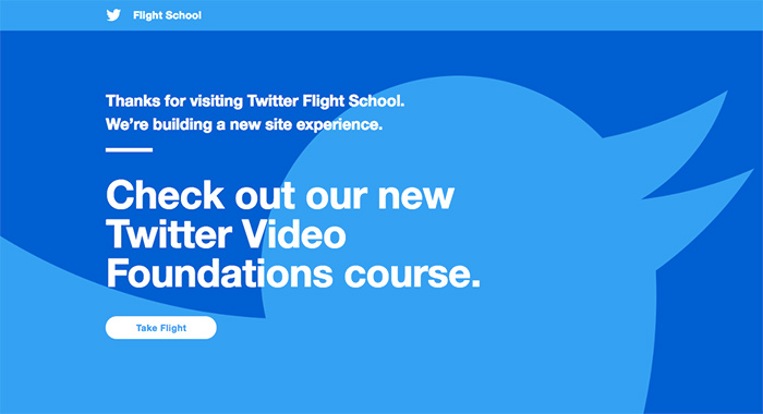 flight school by twitter