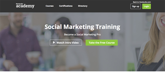 social media training by hootsuite