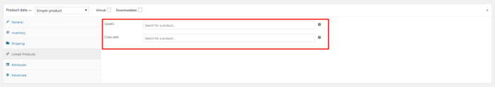 woocommerce cross sell and upsell