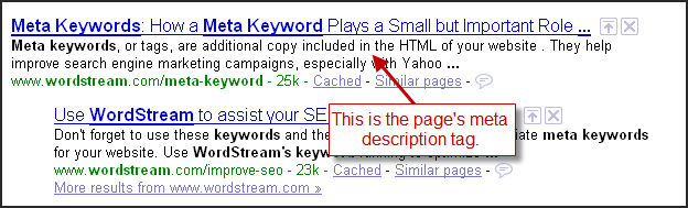 landing page best practices meta description