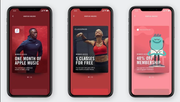Nike's partnered loyalty program