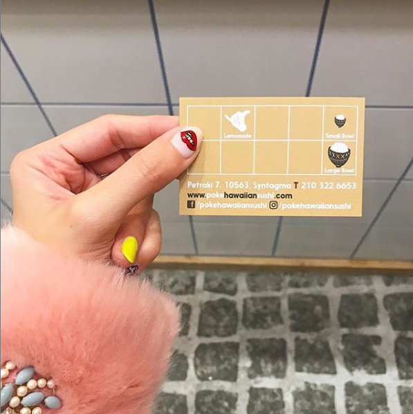 a restaurant loyalty program card example