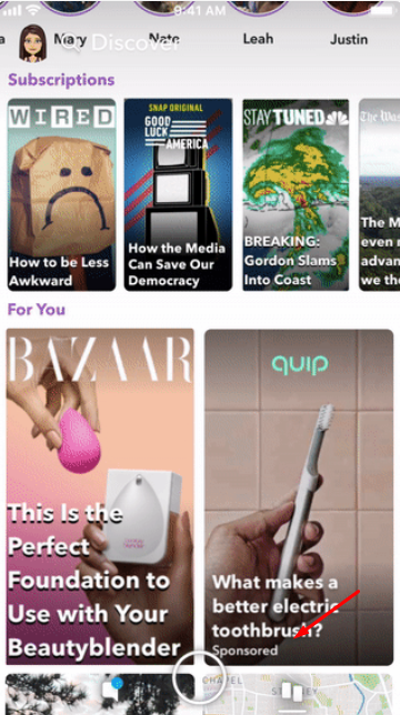Snapachat for business story ads 