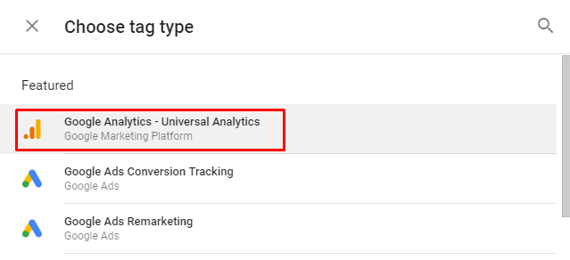 google universal analytics