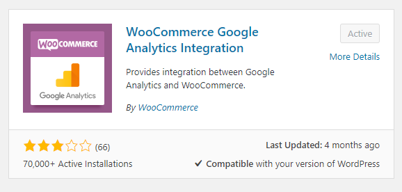 woocommerce google analytics plugin