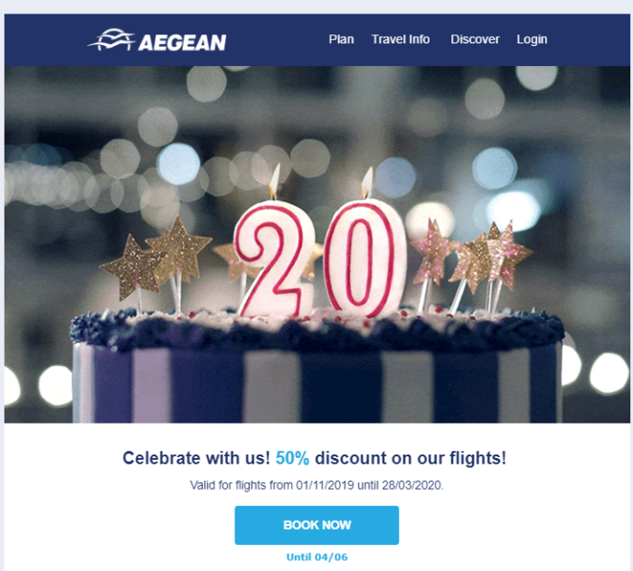 The Aegean newsletter for its 20 years 