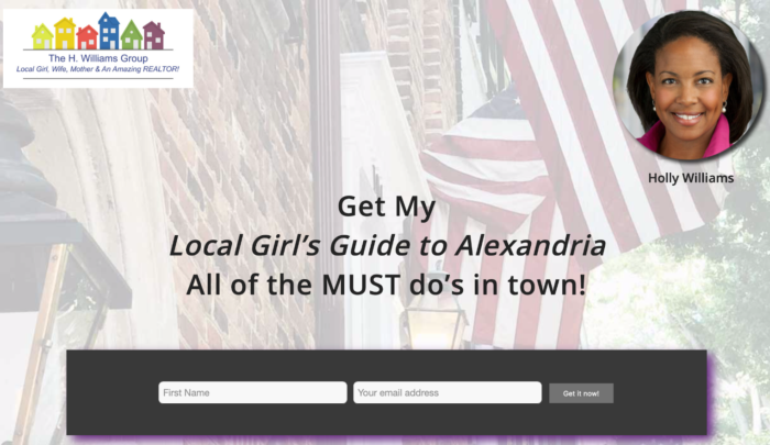 real estate local guide example