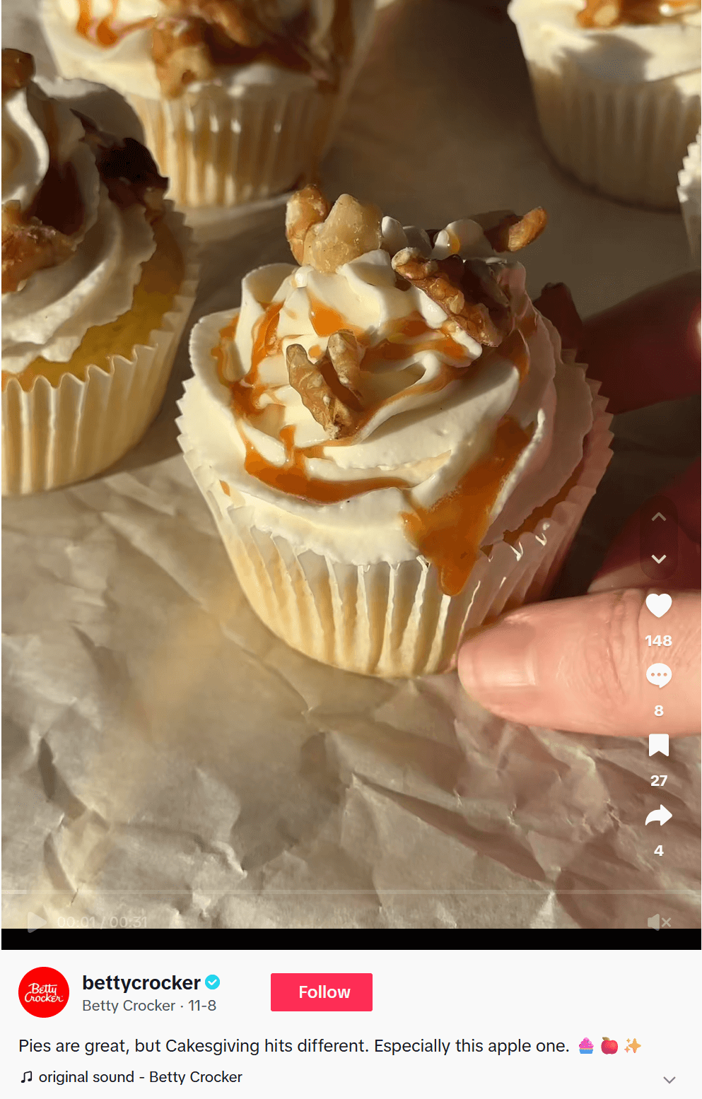 betty crocker tiktok example