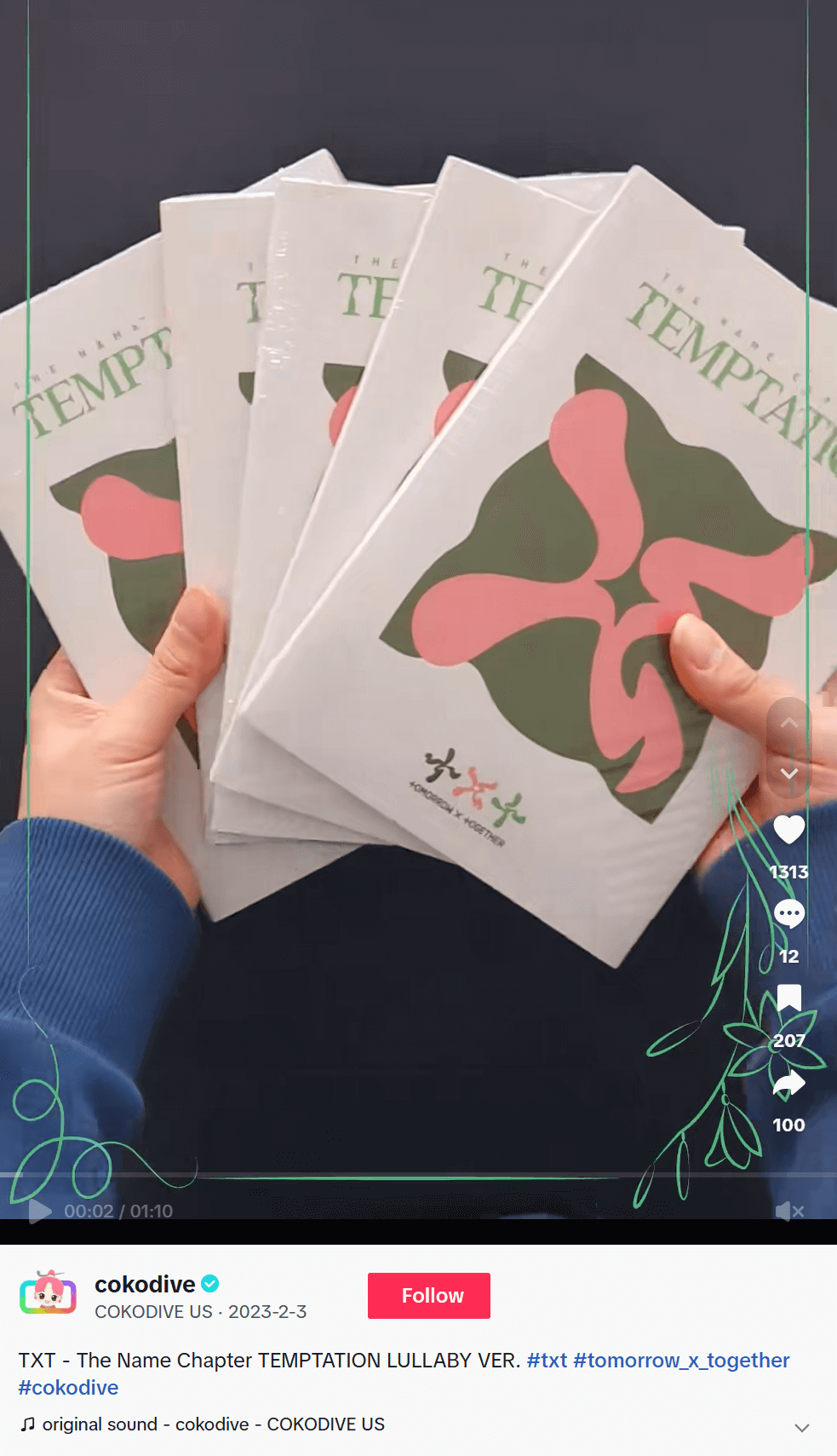 cokodive tiktok example