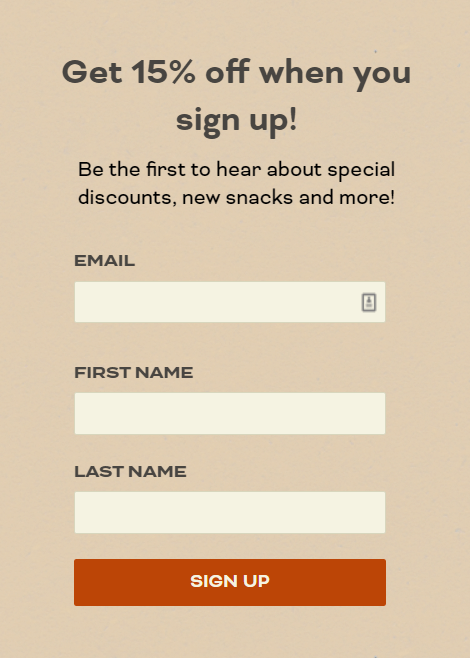 Newsletter Signup