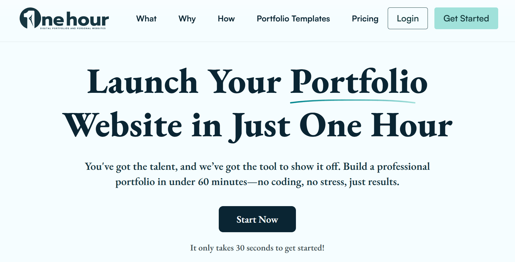 onehour website builder
