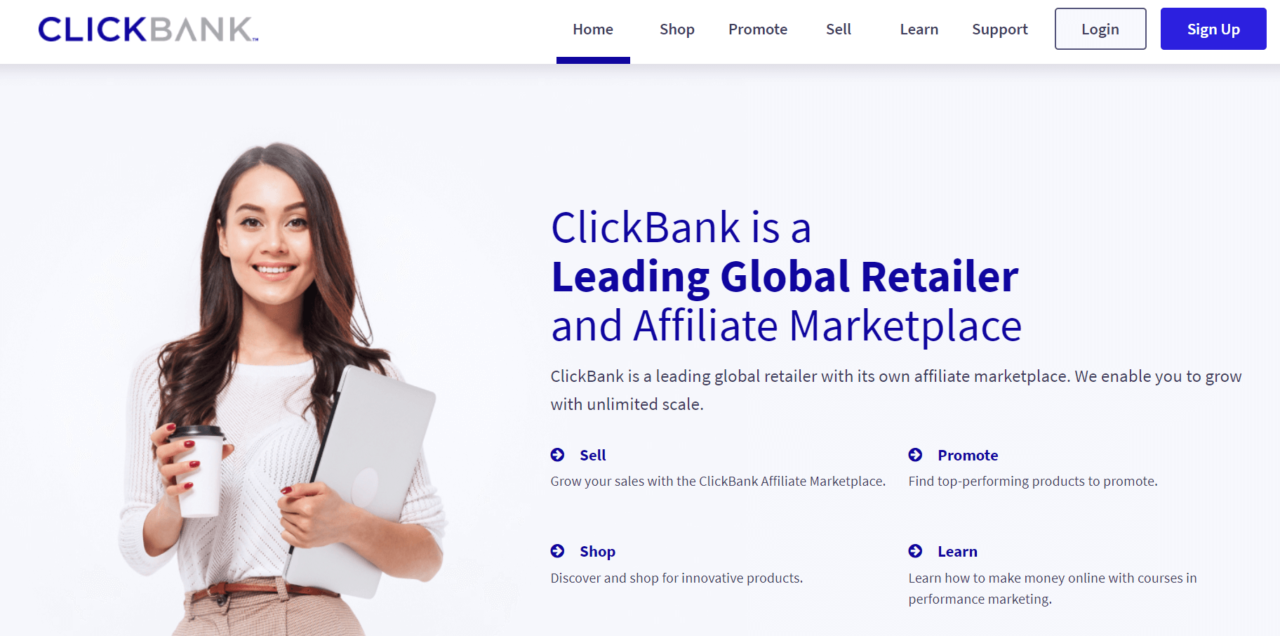 Clickbank leading global retailer and affiliate marketplace 