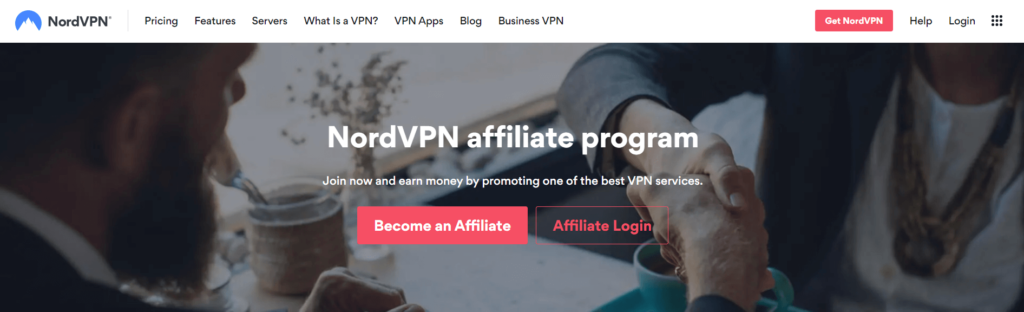 best vpn affiliate program by NordVPN