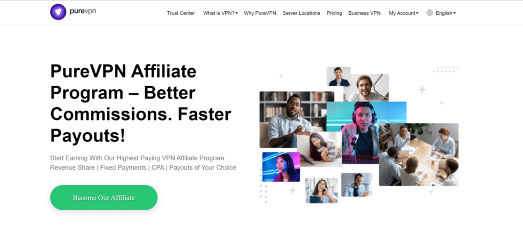 PureVPN affiliate program