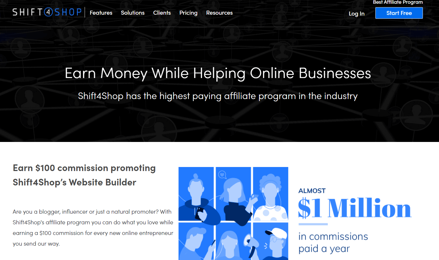 Shift4Shop ecommerce affiliate program