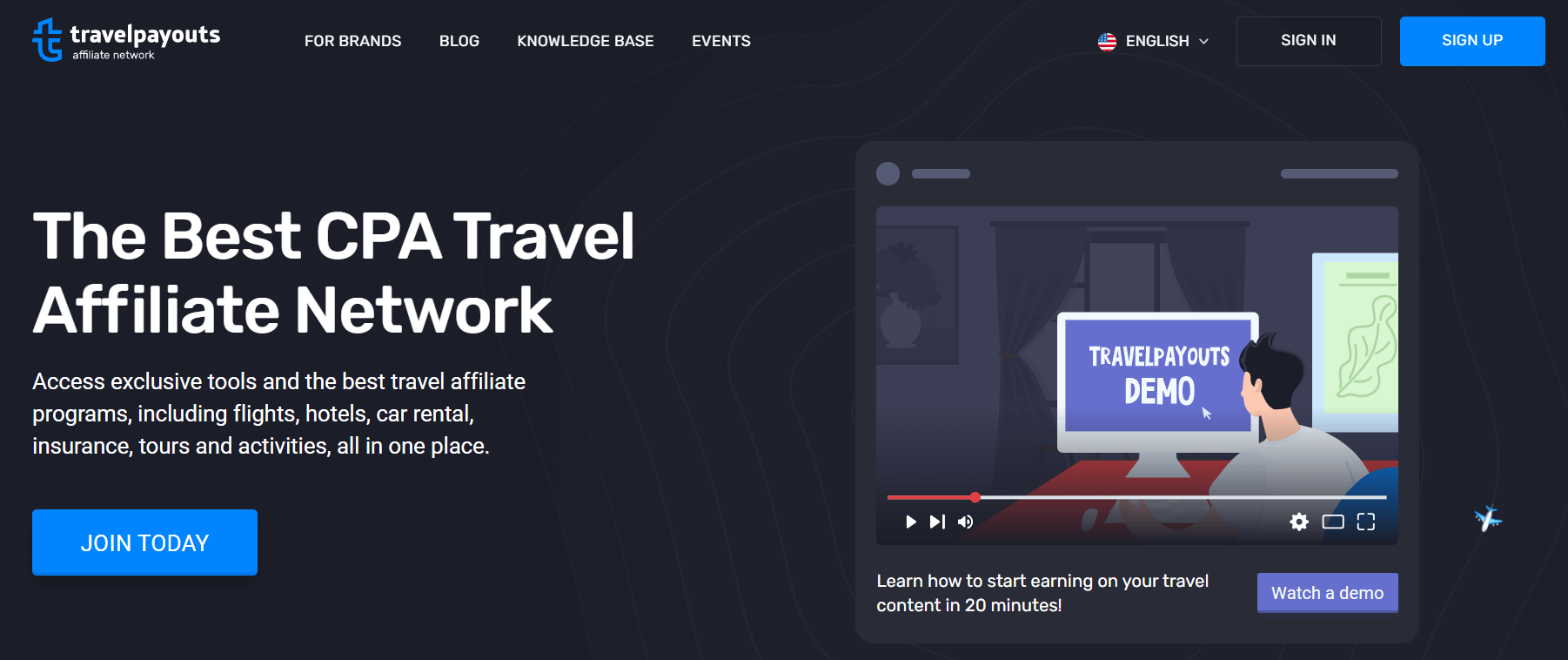 Travelpayouts best travel affiliate network
