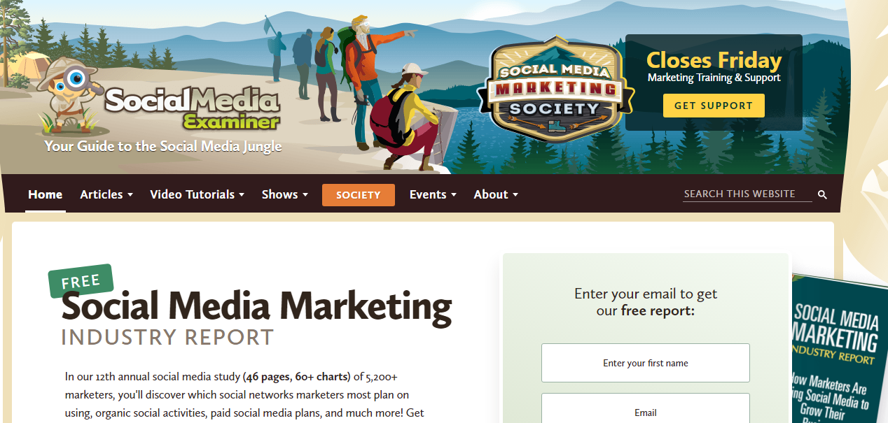 Social Media Examiner marketing resources