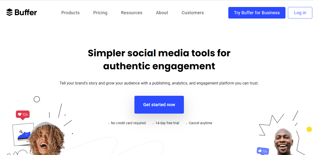 buffer online tool for social media scheduling