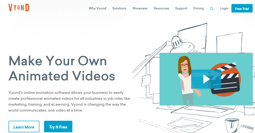 vyond a marketing service for animated videos