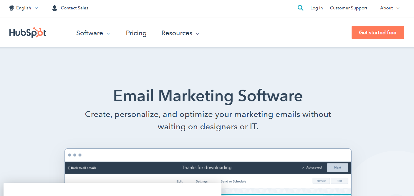 activecampaign alternatives hubspot email marketing