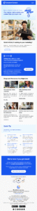 constant contact newsletter example with hints and tips