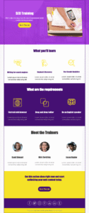 moosend's newsletter template for event promotion