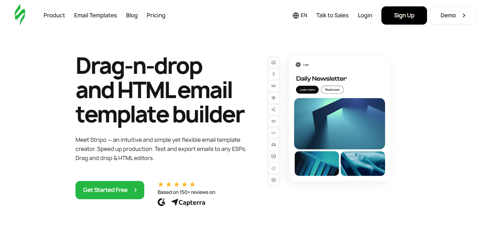 stripo homepage