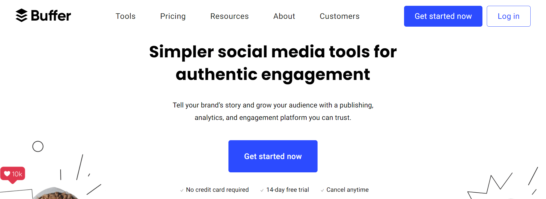 Buffer social media automation software