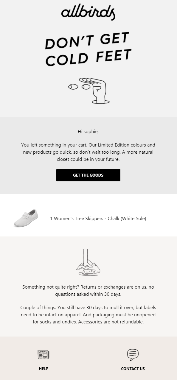 The Best Abandoned Cart Email Examples To Use Right Now + 5 Winning ...