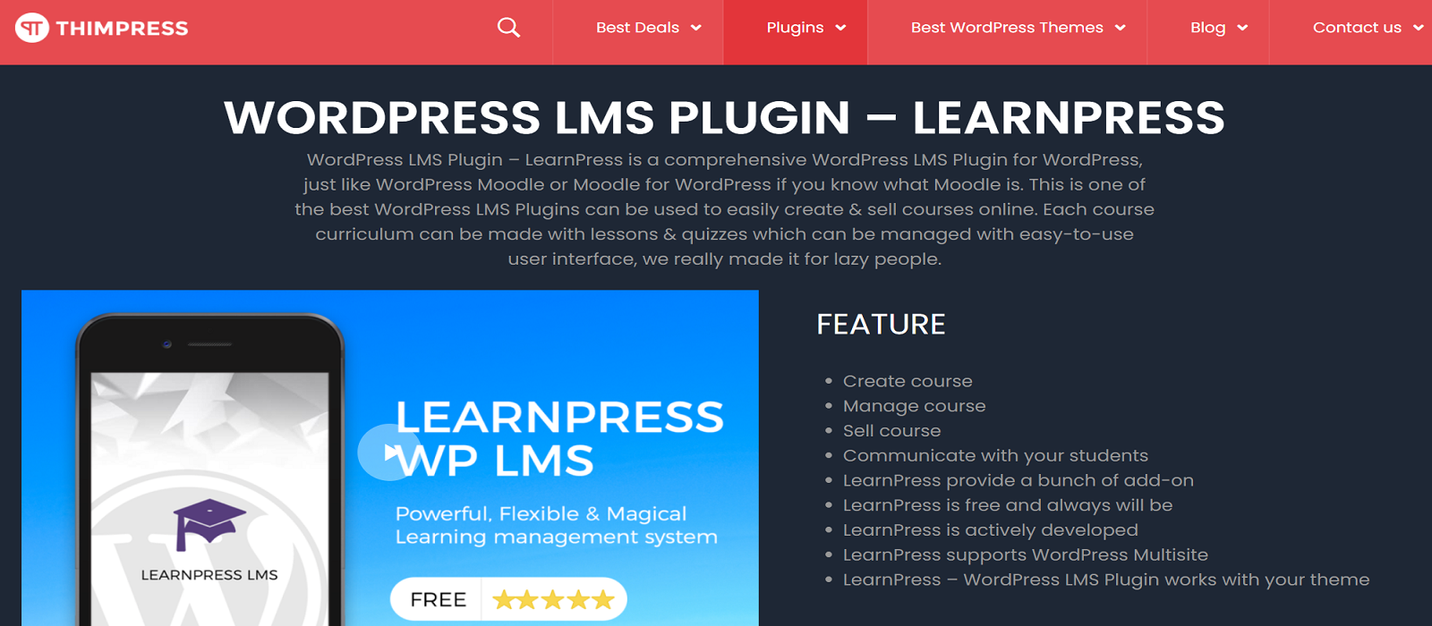 learnpress best course creation tool