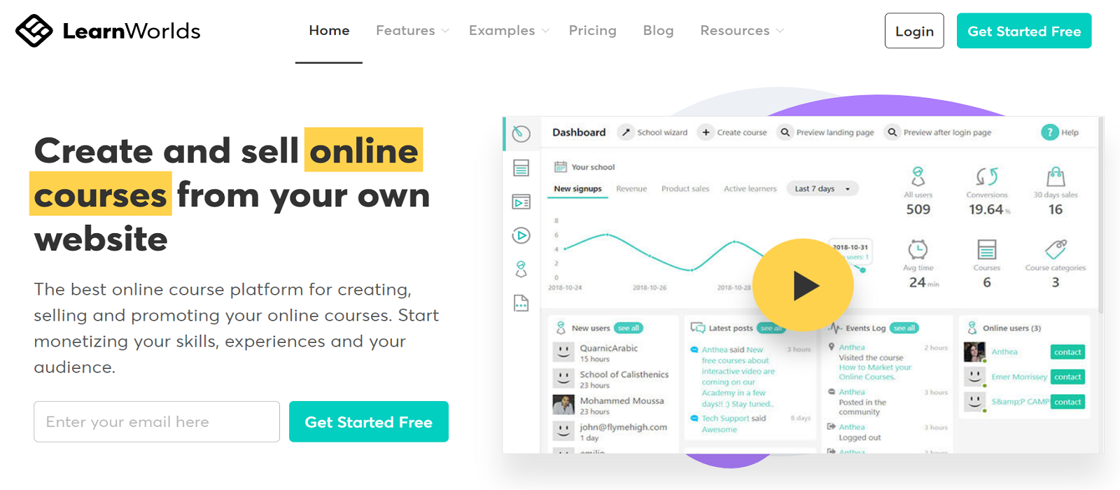 Form & Survey Builder Tools for Online Courses - LearnWorlds