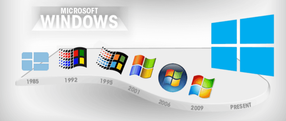Windows brand logo evolution