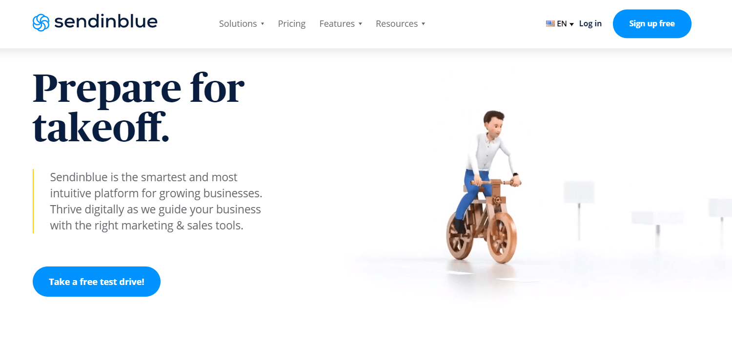 sendinblue email marketing platform