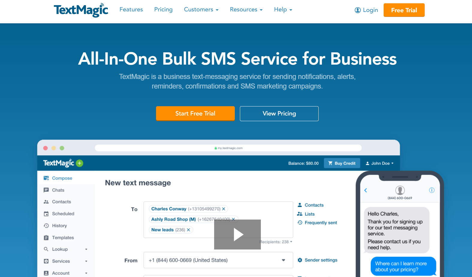 12 Best SMS Marketing Software With Features & Pricing