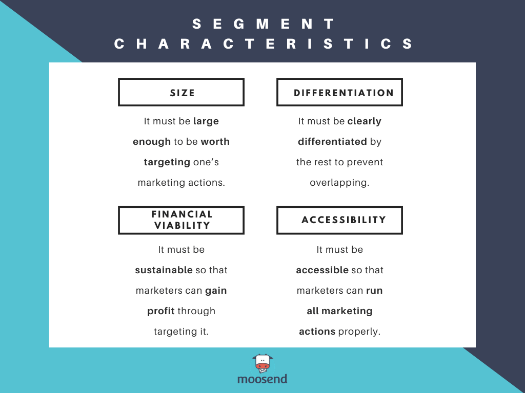 customer segments characteristics