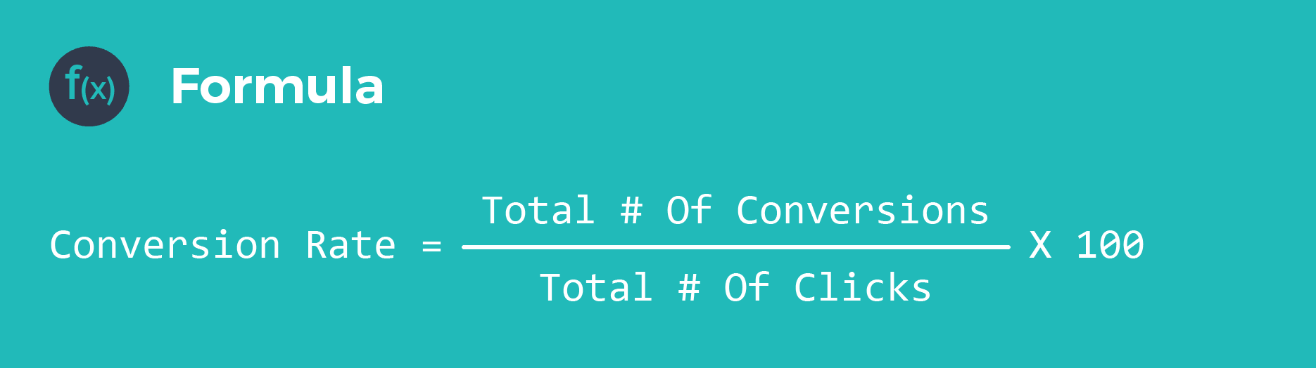 sales funnel conversion rate formula