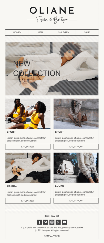 17+ Free Ecommerce Email Newsletter Templates