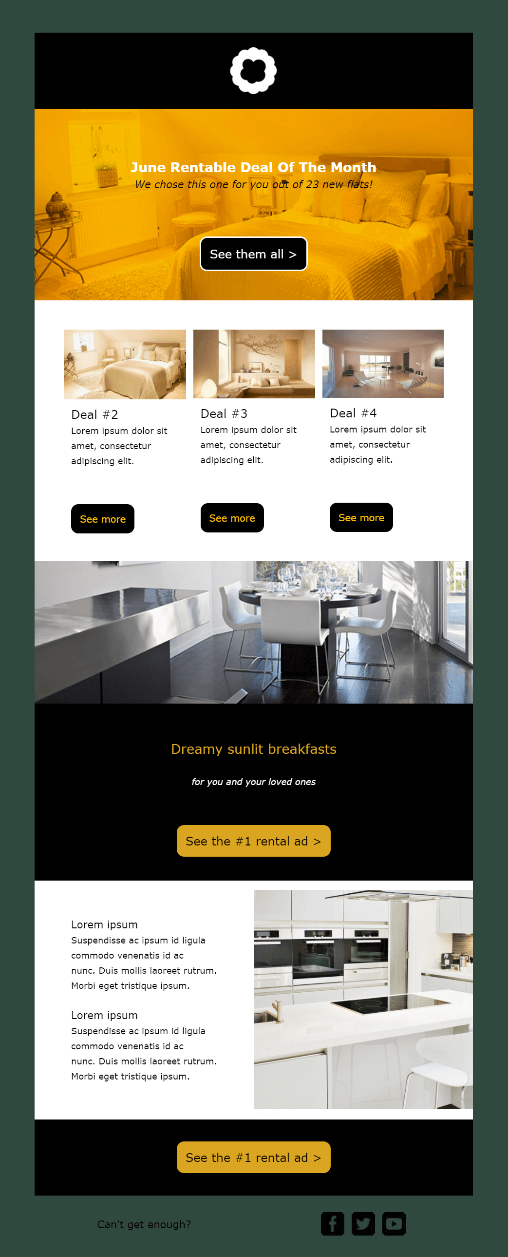 real estate email newsletter templates