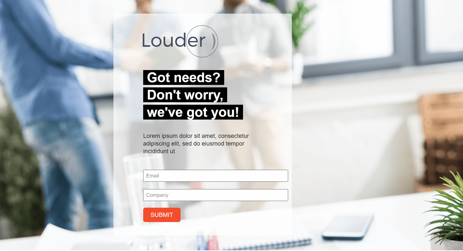 landing page templates