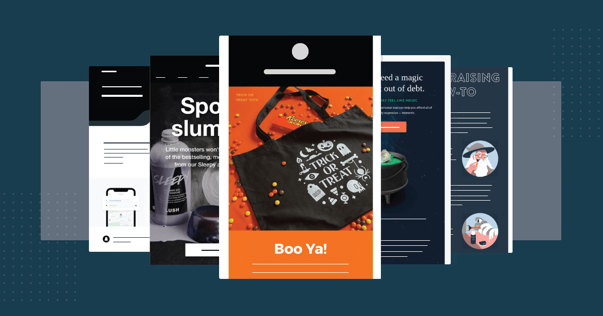 halloween email newsletter examples